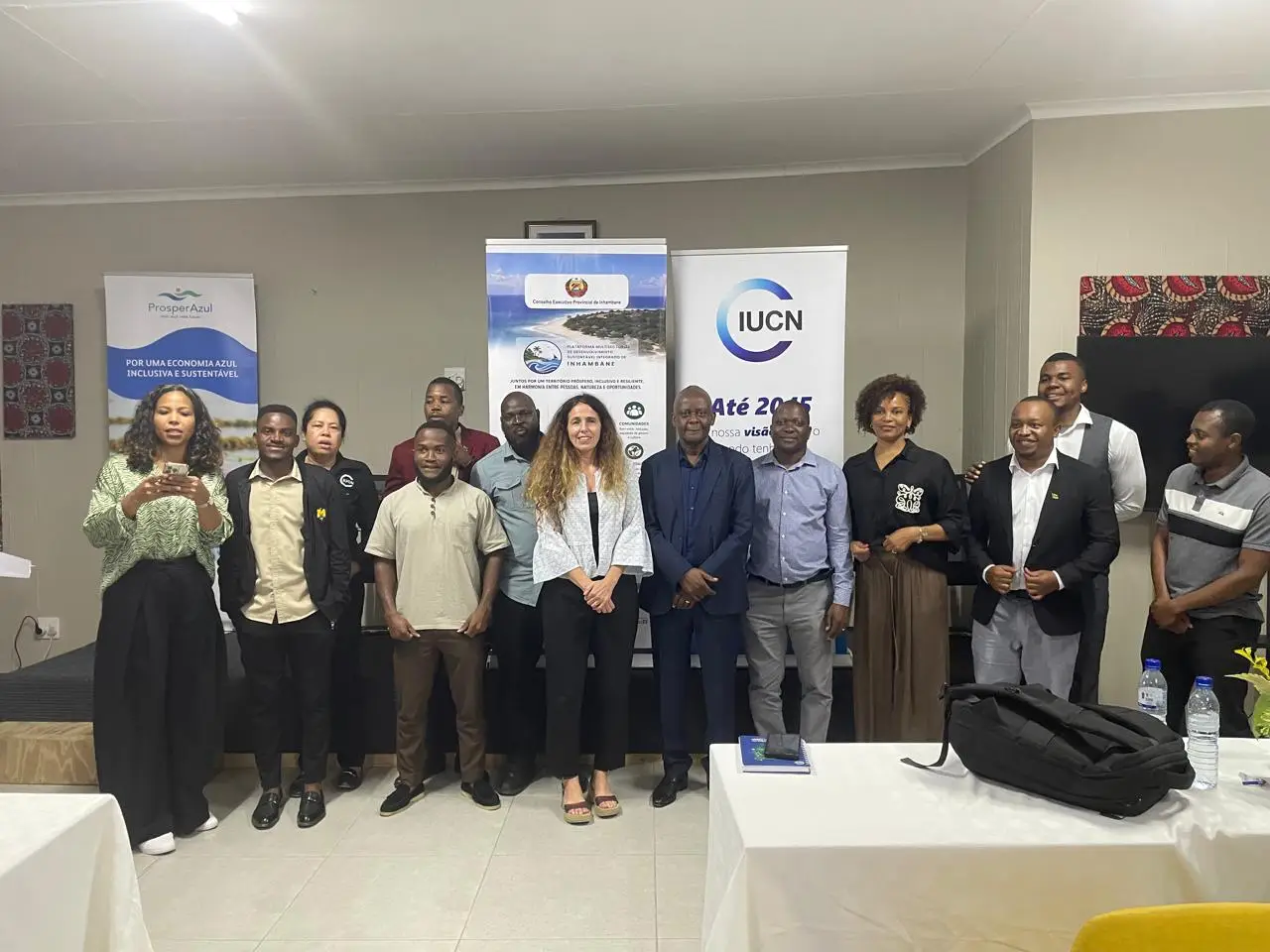 Encontro de parceiros sobre economia azul